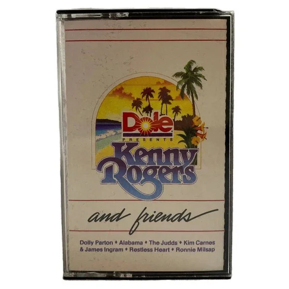 Dole Presents Kenny Rogers (Cassette, 1988) BMG Music Original Case & Sleeve - Picture 1 of 10